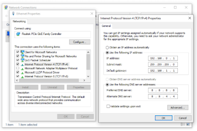 Setting IP Komputer