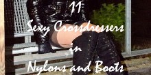 Pictures of lovely crossdressers in boots