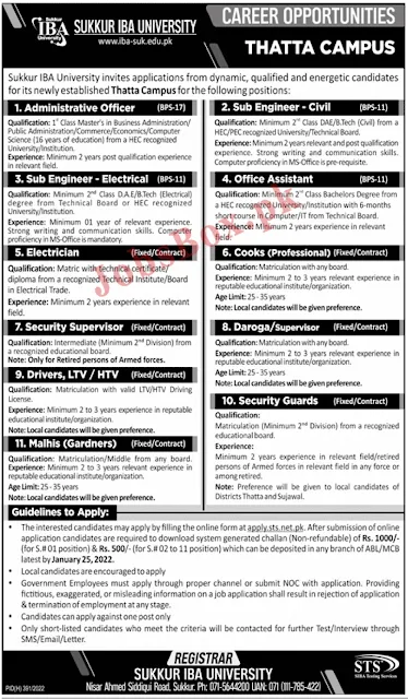 sukkur-iba-university-jobs-apply-online