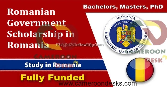 Bourse du gouvernement roumain entièrement financée 2022