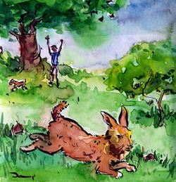 తెలివైన కుందేలు మరియు సింహం Rabbit and Lion, Panchatantra Telugu Friendship stories