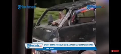 Jurnalisme Warga : Emak-emak Ngebut dengan Mobil Ringsek