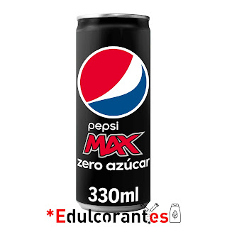 ¿Qué edulcorantes contiene la Pepsi Max? Toda la información en *Edulcorant.es