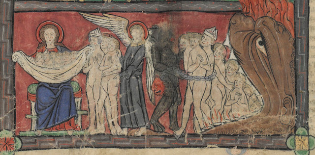 Final judgement in BNF Ms 3516 manuscript