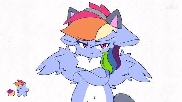 Equestria Daily - MLP Stuff!: Super Short Animations: Oh / What if Sombra?  / Ankha Rainbow Dash Dance / Something Not Normal...
