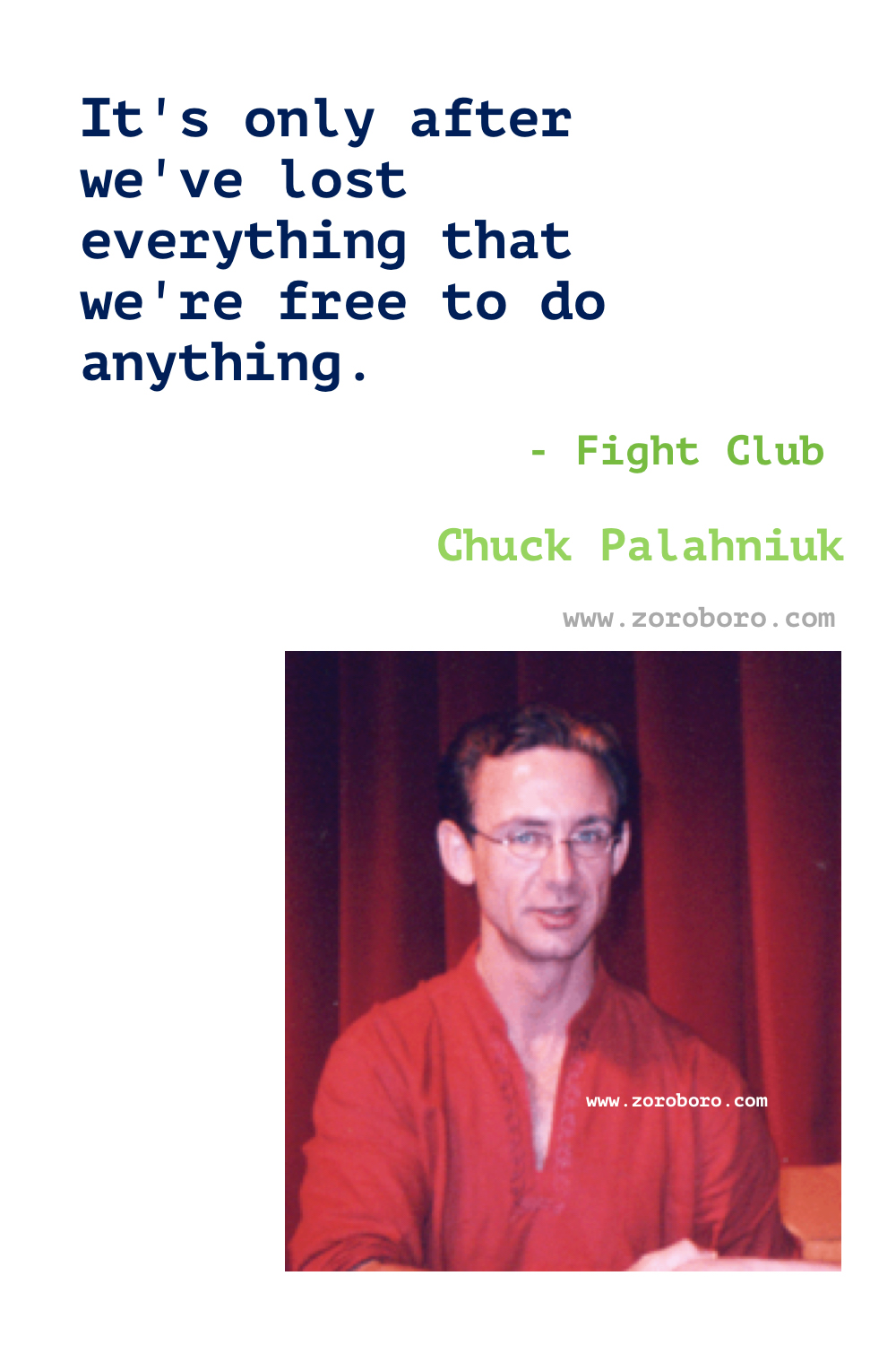 Chuck Palahniuk Quotes Part 1. Chuck Palahniuk Books Quotes. Chuck Palahniuk Fight Club, Invisible Monsters, Choke & Survivor (Palahniuk novel). Fight Club Quotes. Fight Club Book. Chuck Palahniuk Quotes.