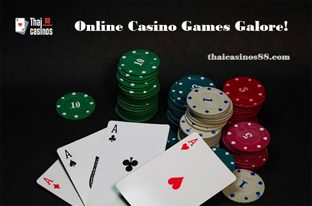 Online Casino Games Galore!