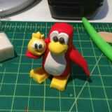 Club Penguin Polymer Clay Penguin step 5