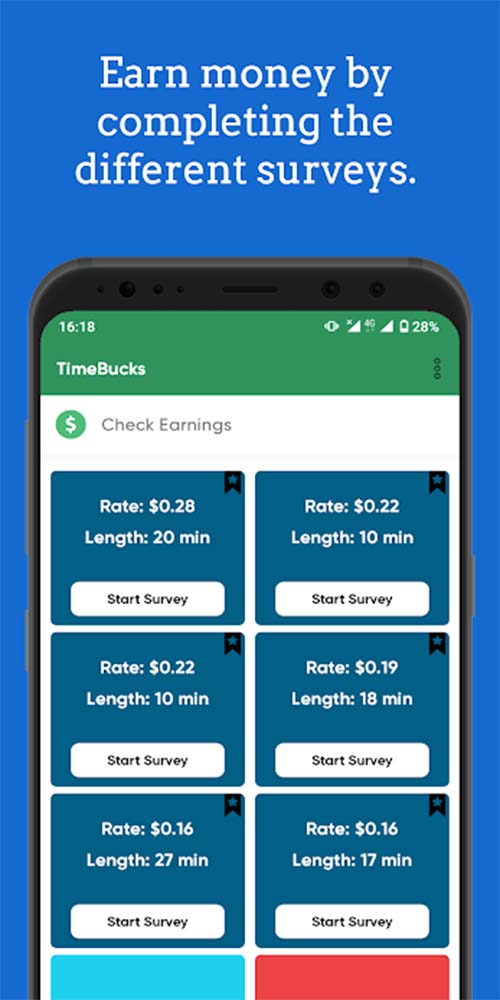 TimeBucks - Ứng dụng kiếm tiền Online từ mạng xã hội c