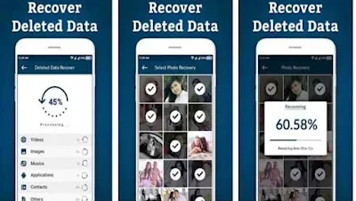 برنامج Recover Deleted All Files, Photos, And Contacts لاستعادة الصور المحذوفة