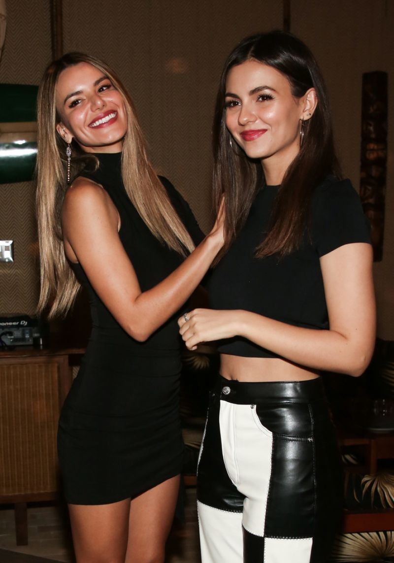 Victoria Justice and Madison Reed Clicks at Belles Beach House Opening 16 Oct-2021