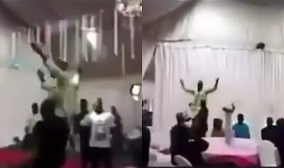 Man Develops Rare Case Of Hysteria At Girlfriend’s Wedding (Video)