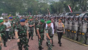 Apel Gelar Pasukan Kesiapan TNI Menjelang Pemilu 2024