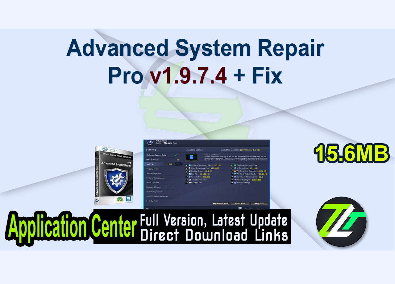 Advanced System Repair Pro v1.9.7.4 + Fix