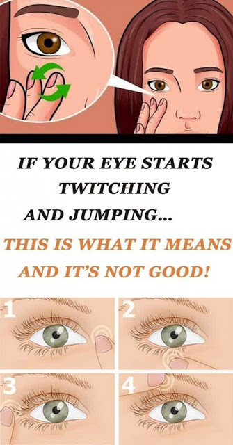 If Your Eye Starts Twitching & Jumping. This Is What It Means & It’s Not Good