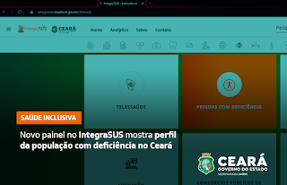 Saúde Ceará lança painel acessível com indicadores de pessoas com deficiência e ferramenta de gerenciamento para municípios