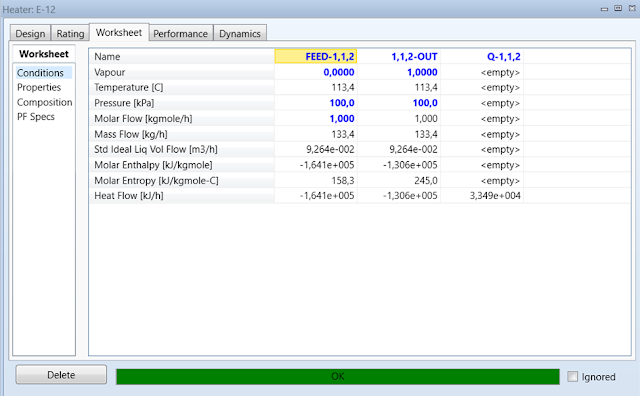 reboiler simulation using Aspen HYSYS