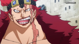 ワンピースアニメ 919話 ワノ国編 | ユースタスキッド ギザ男 囚人採掘場 | ONE PIECE EUSTASS KID