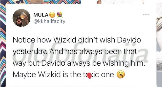 "Maybe Wizkid Is The Toxic One”