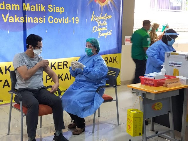Capaian Vaksinasi di Medan Sudah 65,25%