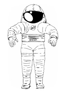 space suits coloring sheets