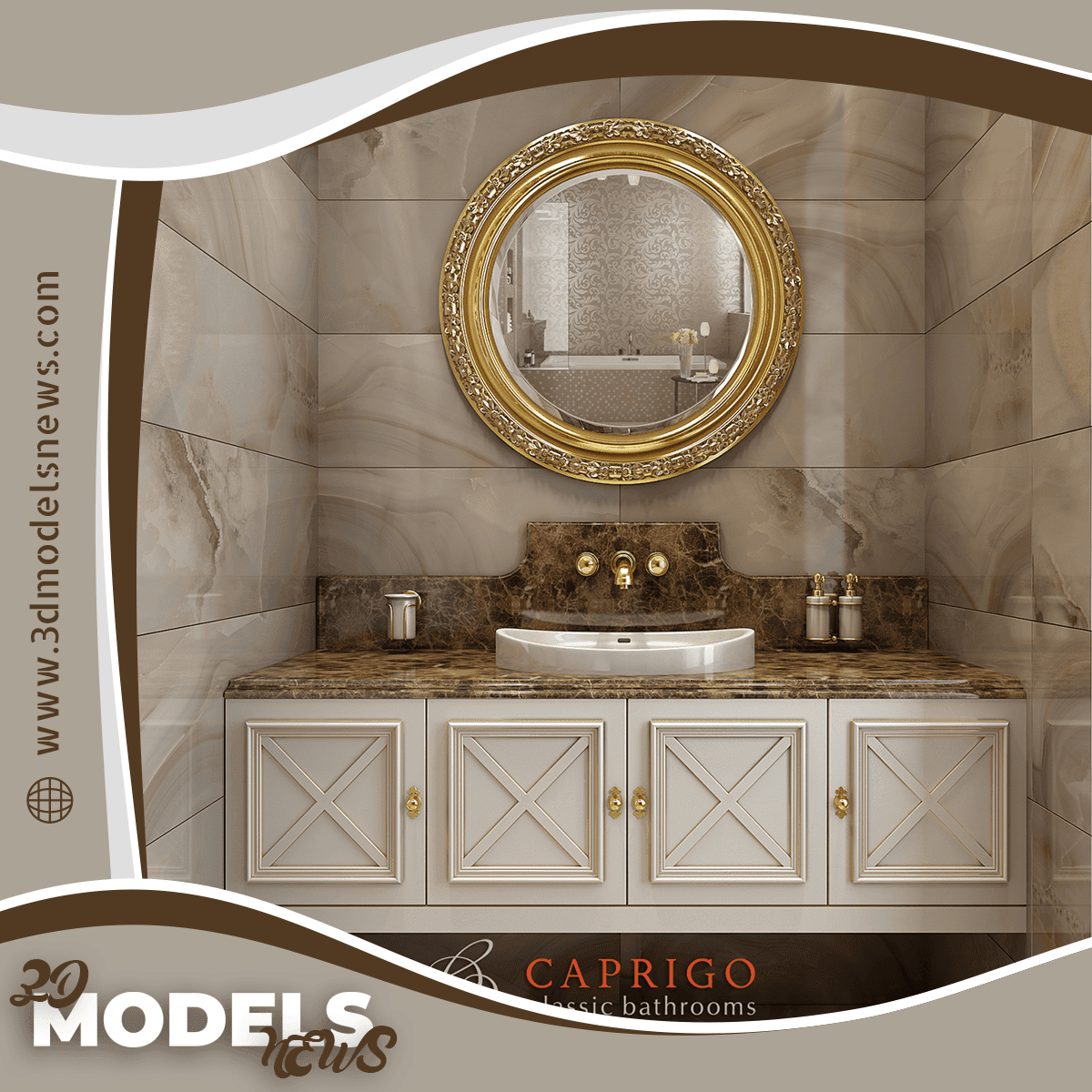 Bathroom Furniture Model for Caprigo Ischia