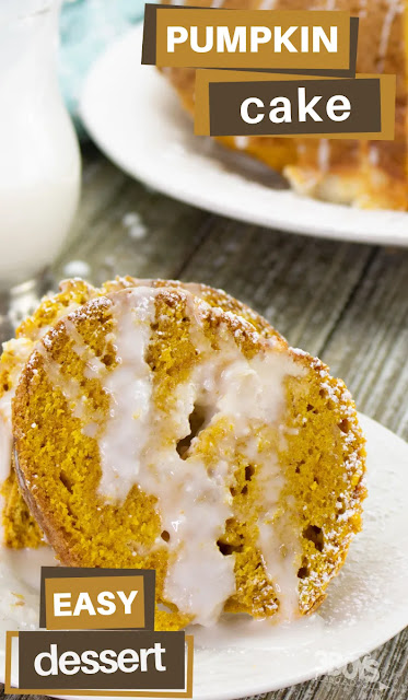 Pumpkin Cream Cheese Coffee Cake