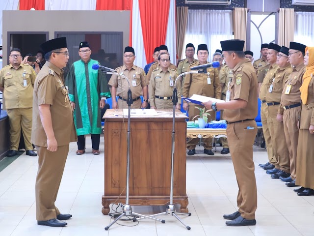 Lantik Ratusan Pengawas dan Kepala Sekolah, Ini Pesan Wali Kota Ibnu Sina 