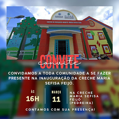 Governo do Ceará entrega Centro de Educação Infantil em Pentecoste nesta sexta-feira (11)