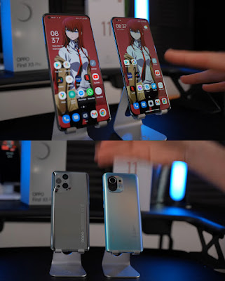 Oppo Find X3 Pro vs Xiaomi Mi 11 full comparison