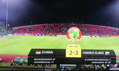 <img src="Ghana Black Stars.png"Ghana suffered a humiliating group-stage exit at the AFCON2021 after the four-time champions were defeated by debutants Comoros - CastinoStudiosgh.">