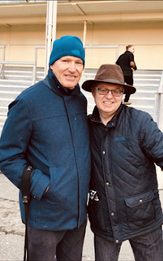 Lingfield Park with John Gosden after landing the Winter Derby trial with Wissahickon 02/02/2019