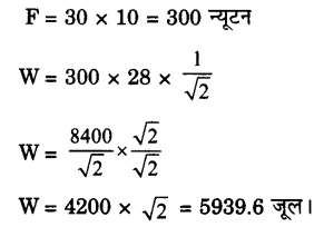 Solutions Class 9 विज्ञान Chapter-11(कार्य, शक्ति और ऊर्जा)