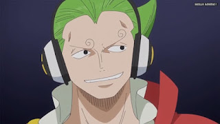 ワンピースアニメ WCI編 809話 ヨンジ | ONE PIECE Episode 809