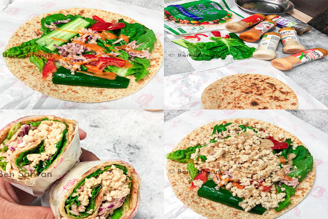 Resepi Tortilla Chicken Wraps Yang Sedap Dan Berkhasiat Isi Ayam Yang Padat Puas Hati Makan Daily Masak