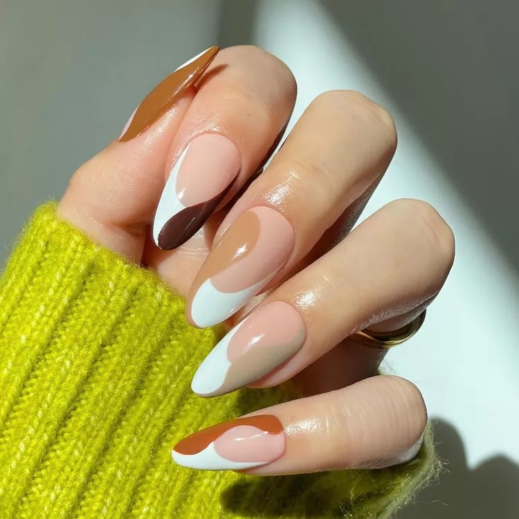 Fall Nail Inspiration - Neutral French