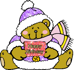 Happy birthday greeting cards- animated gifs-