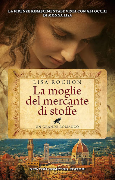 La copertina del libro La moglie del mercante di stoffe di Lisa Rochon