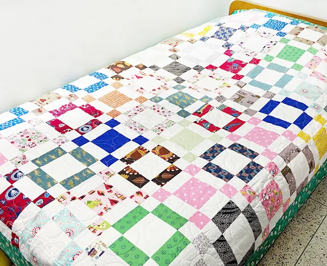 scrappy quilt