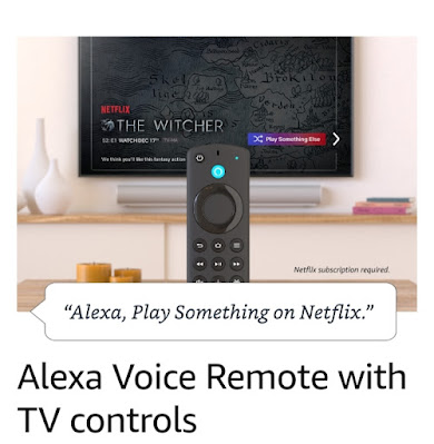 Fire TV Stick 4K streaming device with latest Alexa Voice Remote (includes TV controls), Dolby Vision