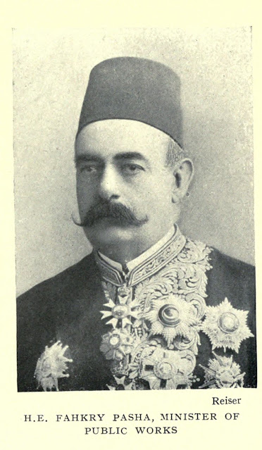 فخري باشا، وزير الأشغال العامة