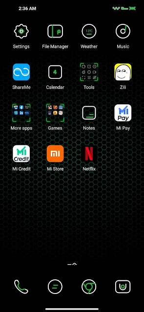 Tema Black Shark 5 MIUI para todos los teléfonos Xiaomi Redmi