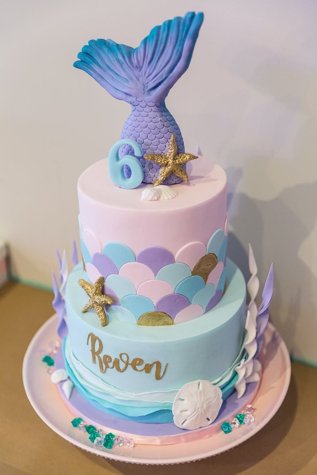 mermaid birthday cakes