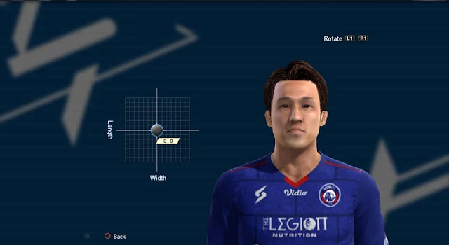 Renshi Yamaguchi Face For PES 2013