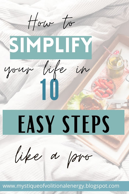 10 steps to simplify your life