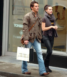 Katie McGrath with her ex-boyfriend Jonathan Rhys Meyers