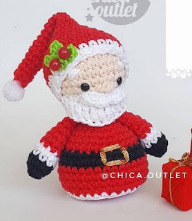 PATRON GRATIS PAPA NOEL AMIGURUMI 47399 🎅