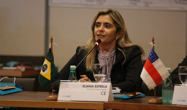 Secretária de Educação do Ceará, Eliane Estrela - Foto: Governo do Ceará