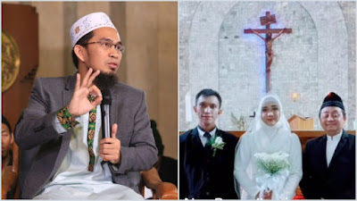 Viral! Pernikahan Beda Agama di Semarang, Ini Kata Ustad Adi Hidayat