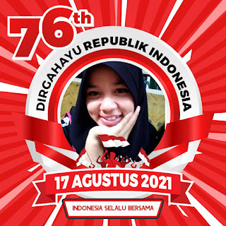 Twibbon Dirgahayu Kemerdekaan RI ke-76 Tema Baru “Indonesia Selalu Bersama”, 17 Agustus 2021